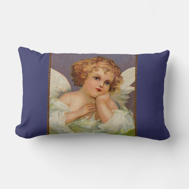 Angel Lumbar Pillow (Front)