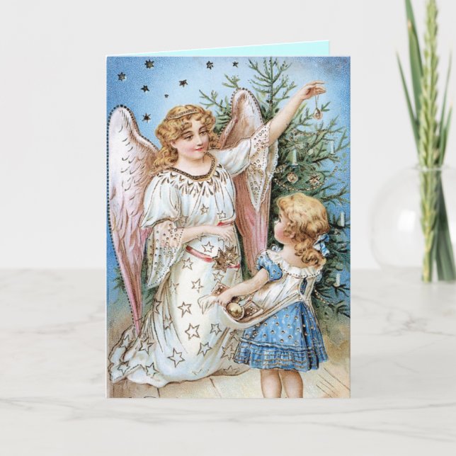 Angel Magic Christmas Card (Front)