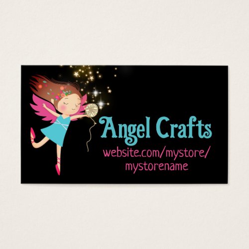 Angel magic fairy yarn crochet knitting homespun
