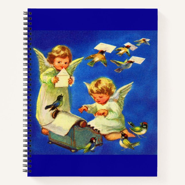 angel mail office print notebook (Front)