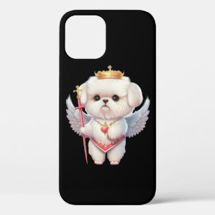 Angel Maltese Puppy, Maltes dog lovers and owners iPhone 12 Case