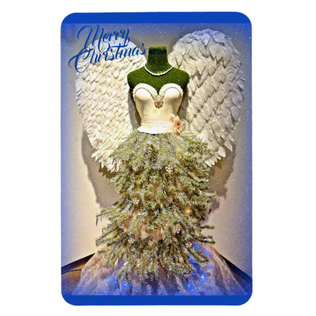 Angel Mannequin Dress Form Christmas Tree Magnet