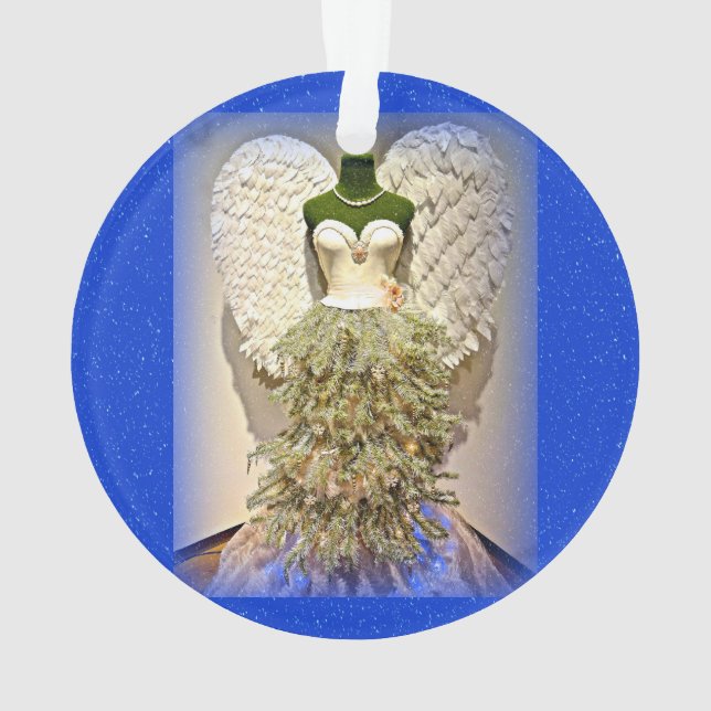 Angel Mannequin Dress Form Christmas Tree Ornament