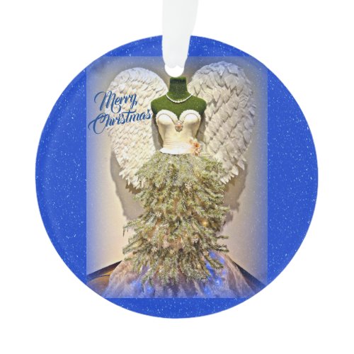 Angel Mannequin Dress Form Christmas Tree Ornament