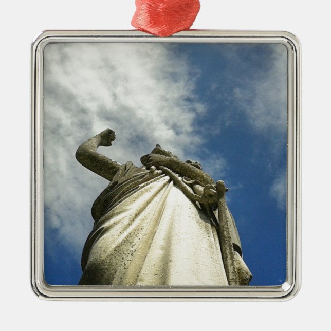 Angel Metal Ornament (Front)