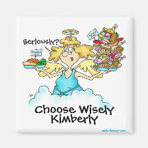 Angel Midge's Personalize it Choose Wisely Magnet