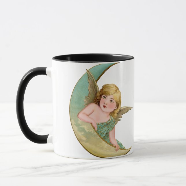 Angel Moon Painting Mug (Left)