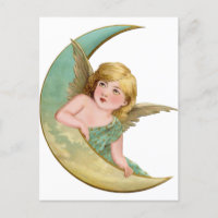 Angel Moon Painting