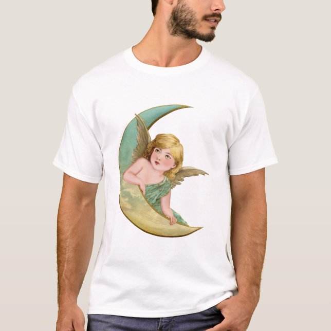 Angel Moon Painting T-Shirt (Front)