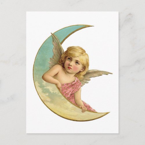 Angel Moon Postcard