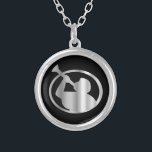 Angel Moroni- A symbol of Mormonism religion Silver Plated Necklace<br><div class="desc">Angel Moroni- A symbol of Mormonism religion</div>
