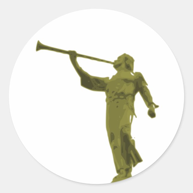 Angel MORONI Classic Round Sticker (Front)