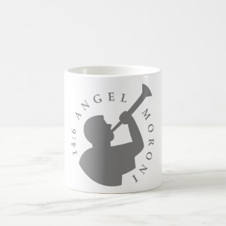 Angel Moroni Mug Gray