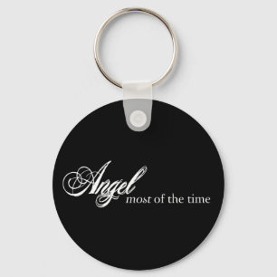 Angel Most of the Time Keychain