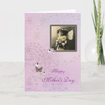 Angel ~ Mother's Day Card by MagnoliaVintage at Zazzle