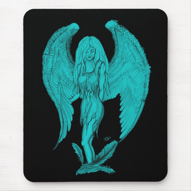 Angel Mouse Pad (Front)