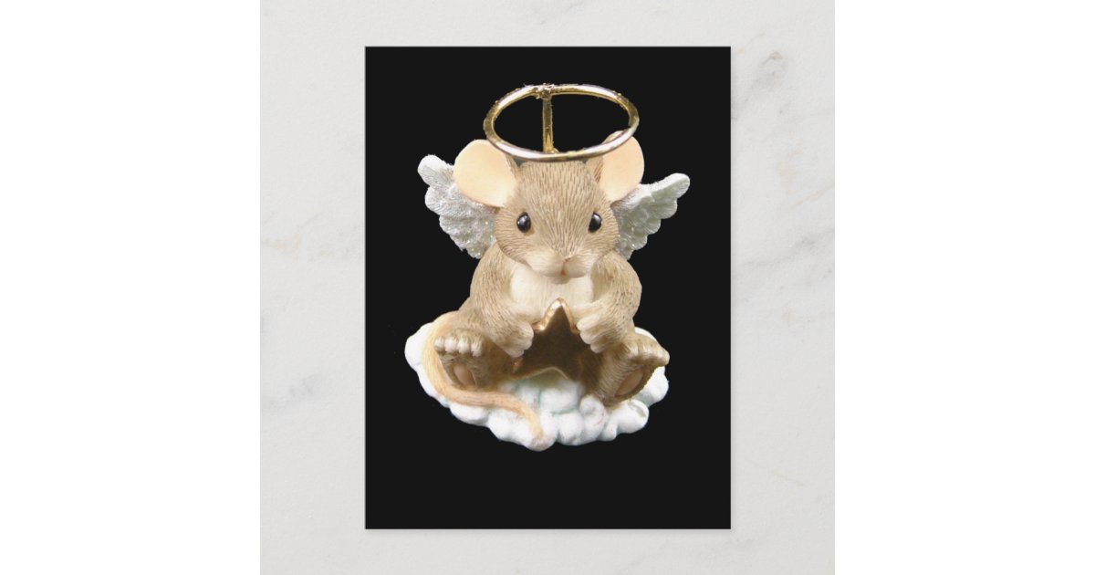 Angel Mouse Postcard | Zazzle