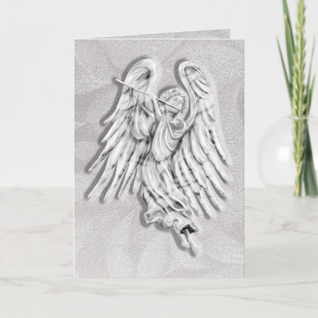 Angel Music Holiday Card (Front)
