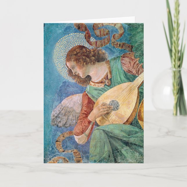 Angel Musician Card (Front)