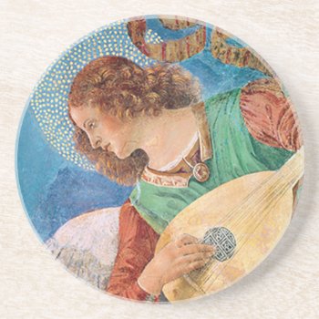 Angel Musician Coaster by LeAnnS123 at Zazzle