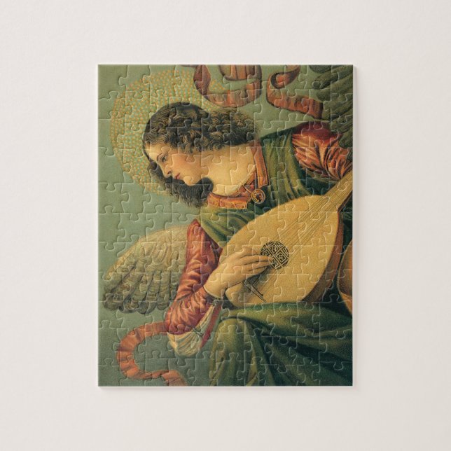 Angel Musician, Melozzo da Forli, Renaissance Art Jigsaw Puzzle (Vertical)
