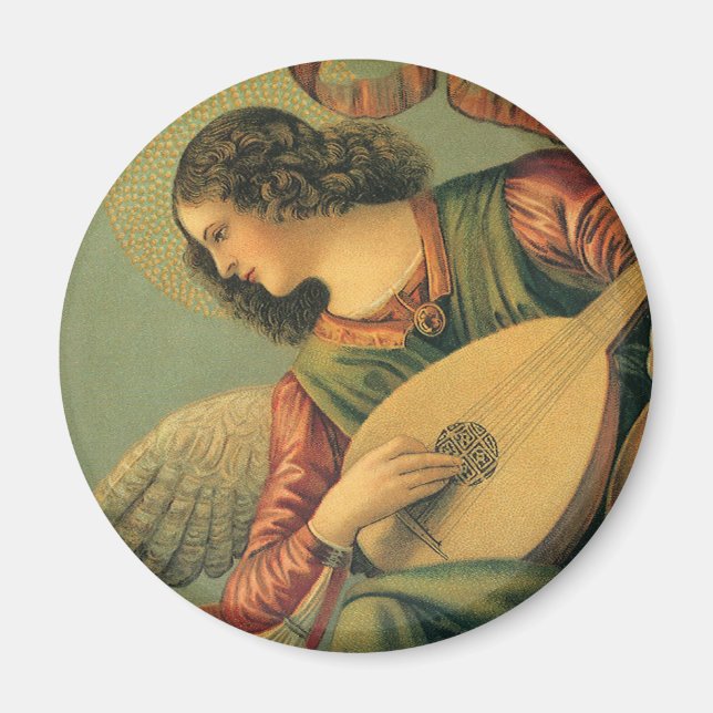 Angel Musician, Melozzo da Forli, Renaissance Art Magnet (Front)