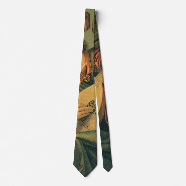 Angel Musician, Melozzo da Forli, Renaissance Art Neck Tie (Front)