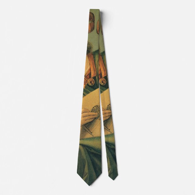 Angel Musician, Melozzo da Forli, Renaissance Art Neck Tie (Front)