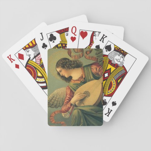 Angel Musician Melozzo da Forli Renaissance Art Playing Cards