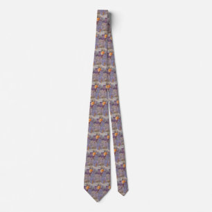 Angel Musician Playing a Violin, Vintage Music Neck Tie