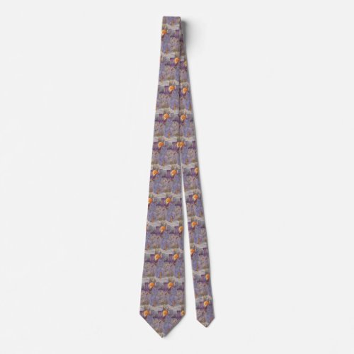 Angel Musician Playing a Violin Vintage Music Neck Tie