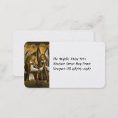 Angel Musicians c1480 Business Card (Front/Back)