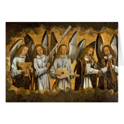 Angel Musicians c1480 Cards (Front Horizontal)