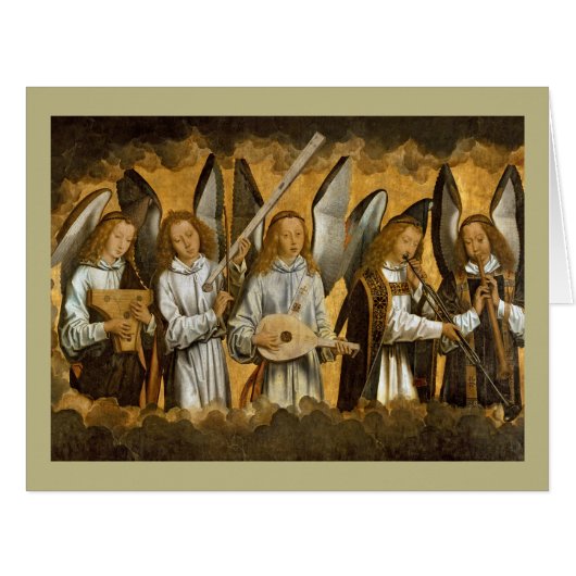 Angel Musicians c1480 Cards (Front Horizontal)