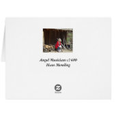 Angel Musicians c1480 Cards (Back Horizontal)