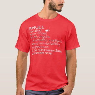 Angel Name Angel Definition Angel Female Name Ange T-Shirt