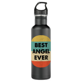 Angel Name Long Sleeve Stainless Steel Water Bottle