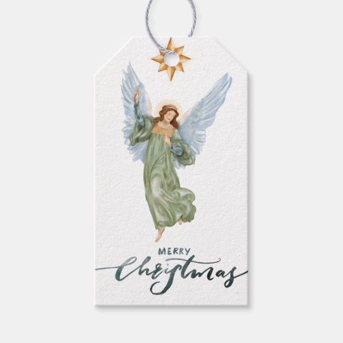 Angel Nativity  Gift Tags