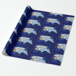 Angel Nocturne Wrapping Paper