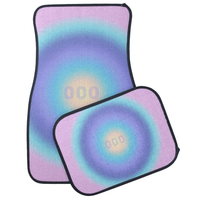Angel Number 000 - New Opportunities & Fresh Start Car Floor Mat (Set)
