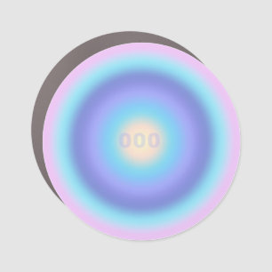 Angel Number 000 - New Opportunities & Fresh Start Car Magnet