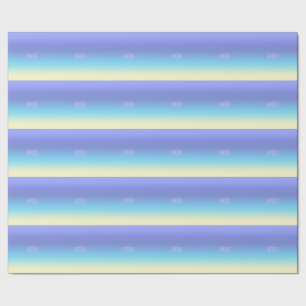 Angel Number 000 - New Opportunities Gradient Wrapping Paper