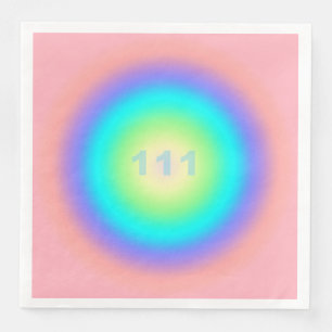 Angel Number 111 - Manifestation  Paper Dinner Napkins