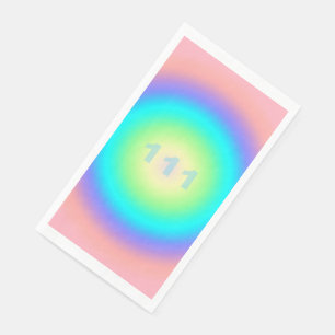 Angel Number 111 - Manifestation Paper Guest Towels