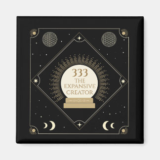 Angel Number 333 Expansive Creator Magnet