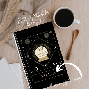 Angel Number 333 Spiritual Notebook- Personalize Notebook