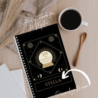 Angel Number 333 Spiritual Notebook- Personalize Notebook