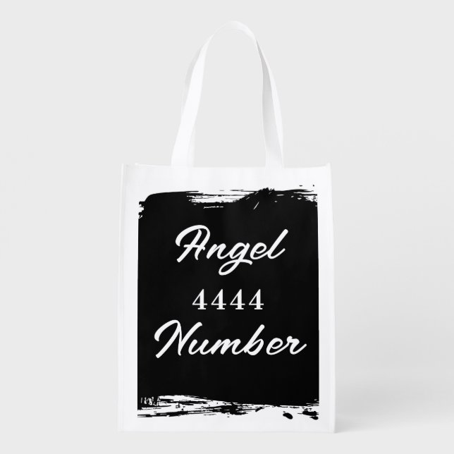 Angel Number "4444" Double Sided Tote Bag (Back)