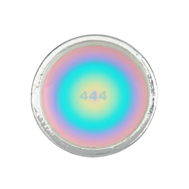 Angel Number 444 - Protection   Ring (Front)