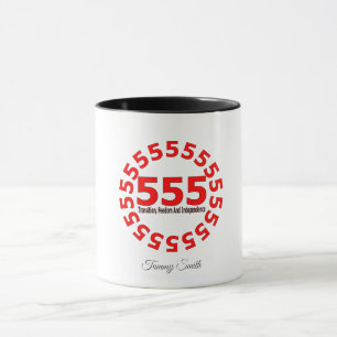 Angel Number 555 - Embrace Change Mug